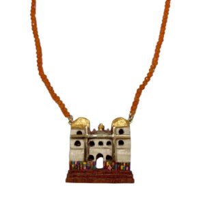 Colar Igreja do Bonfim Cornalina