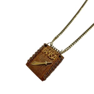 Pingente Patuá Iansã Marrom claro